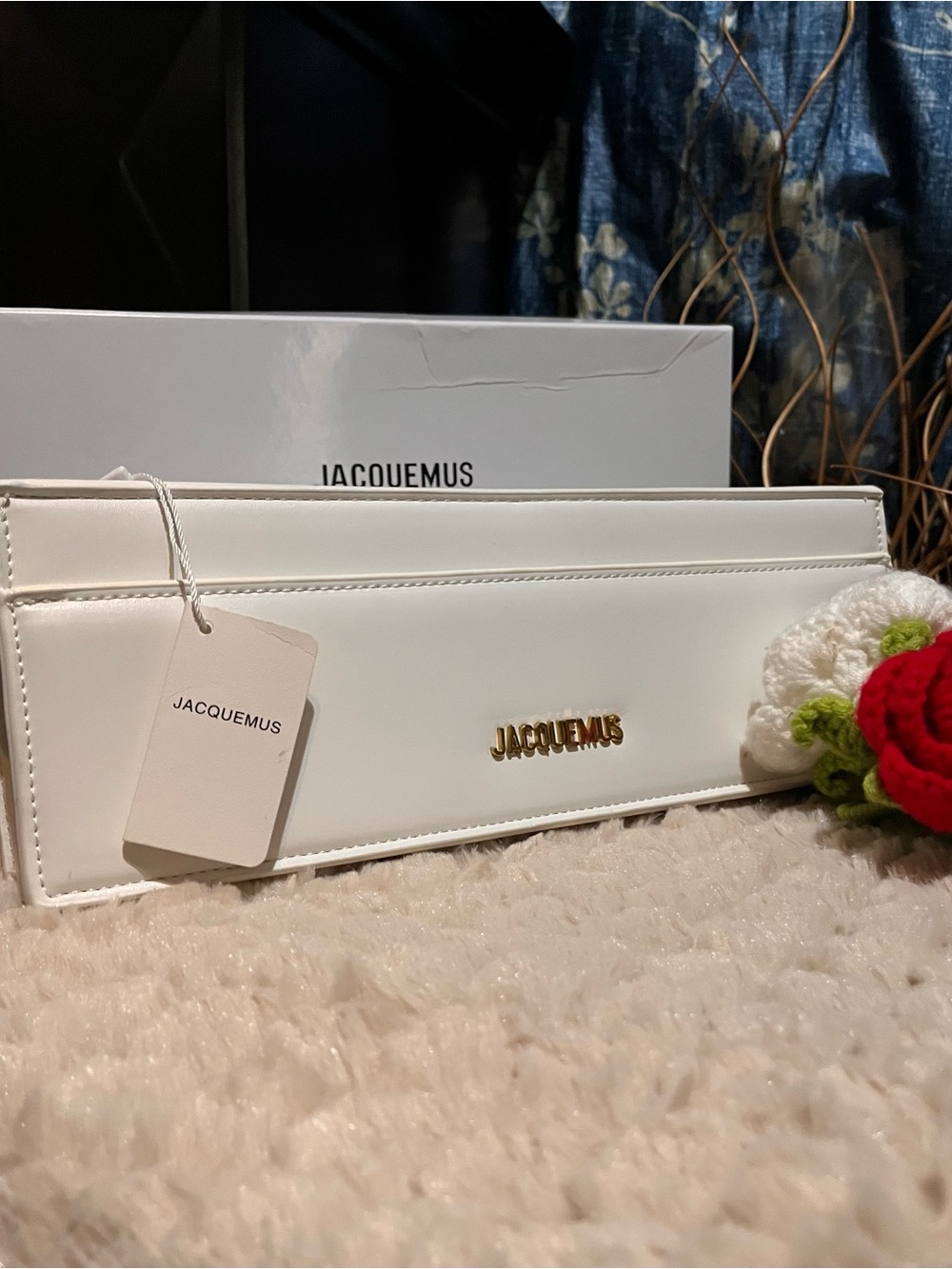 nwt Leather Clutch